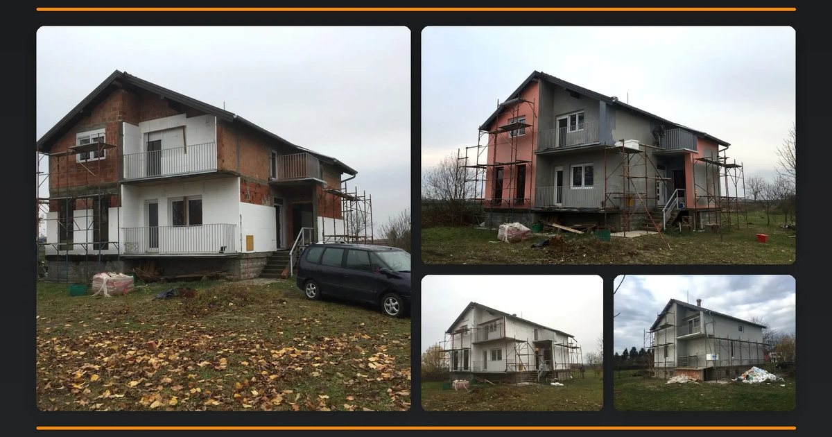 Fasaderski radovi i obnova fasade u Osijeku - 1440MM